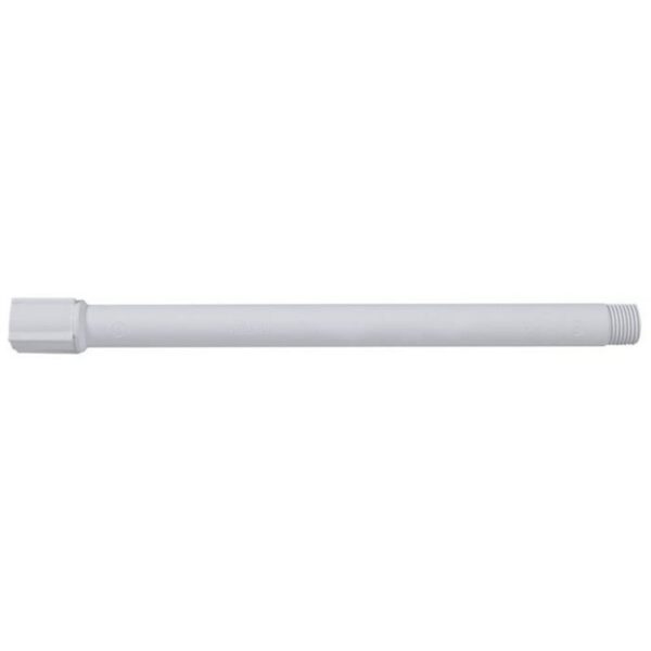 Cano para Chuveiro com Canopla e Luva Branco 30cm 1/2″ Astra