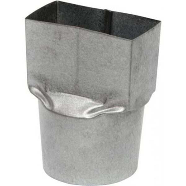 Bocal Misto Quadrado para Redondo Aço Corte 33 4″ Zincado Calhaforte