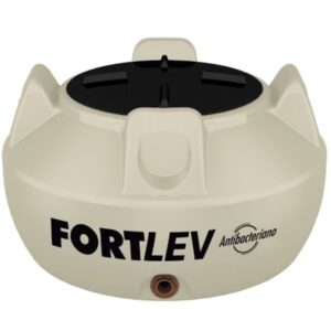 Caixa d’Água Polietileno Fortplus com Tampa Rosca Branco 1000L Fortlev