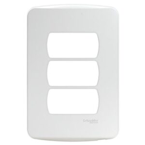 Placa 3 Postos 4×2 com Suporte Miluz Schneider