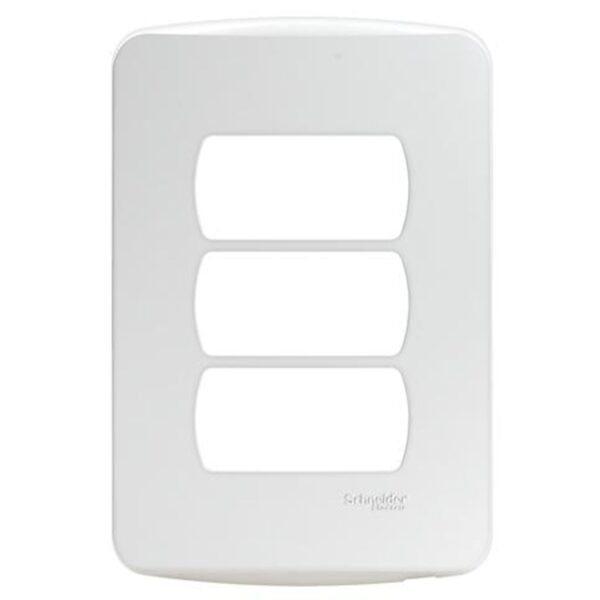 Placa 3 Postos 4×2 com Suporte Miluz Schneider