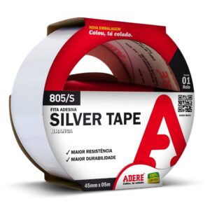 Fita Silver Tape 805s 45mm x 5m Adere
