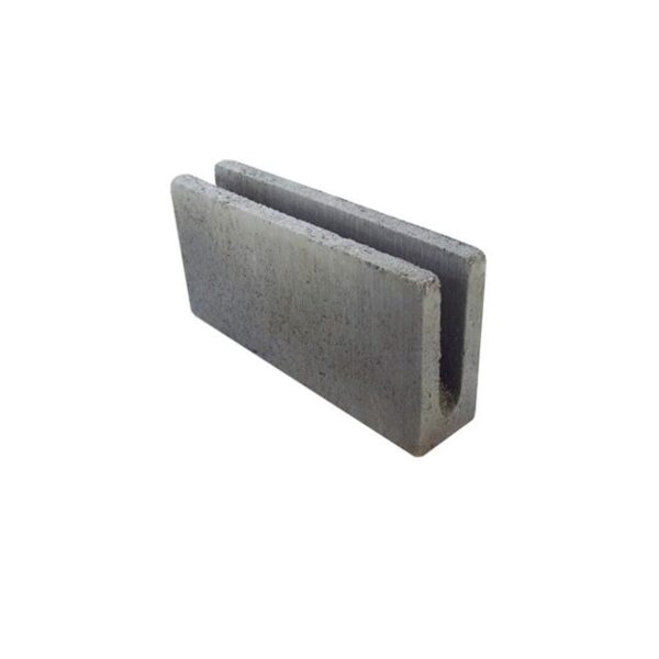 Canaleta de Concreto Vedação 9x19x39cm Blocos Cardoso