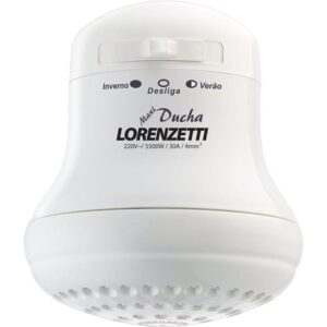 Ducha Maxiducha 3 Temperaturas Branca 127V 5500W Lorenzetti