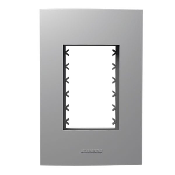 Placa 3 Postos 4×2 com Suporte Inovapro Alumbra