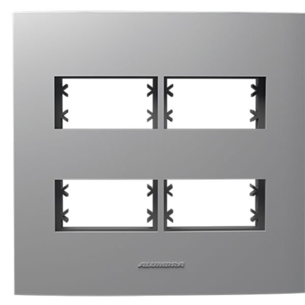 Placa 4 Postos 4×4 com Suporte Inovapro Alumbra