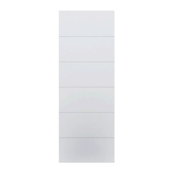 Folha de Porta Frisada MDP Bella Semissólida Branco UV Vert