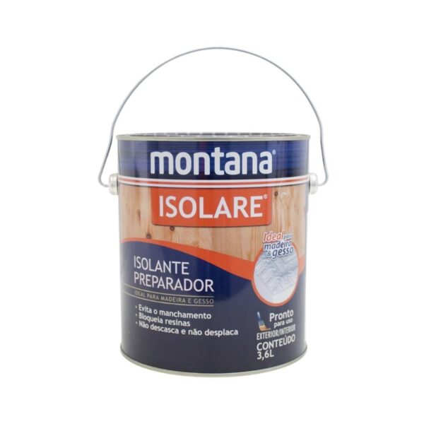 Verniz Premium Sintético Acetinado Isolare Incolor Montana