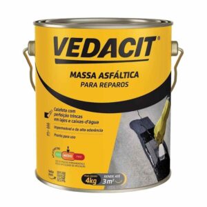 Massa Asfáltica para Reparos Carbolástico 2 Vedacit