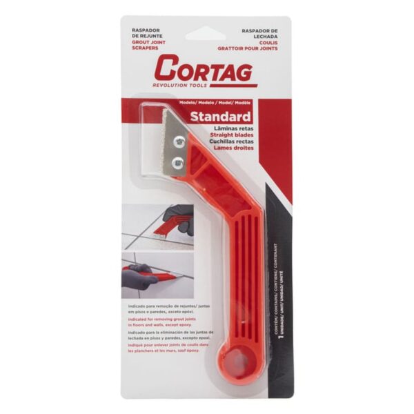 Raspador de Rejunte 3mm com 2 Lâminas Cortag