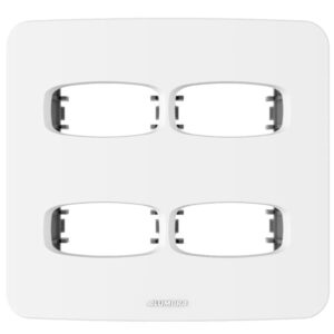Placa 4 Postos 4×4 com Suporte Gracia Alumbra