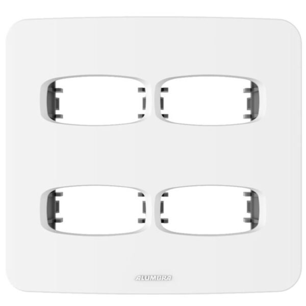 Placa 4 Postos 4×4 com Suporte Gracia Alumbra