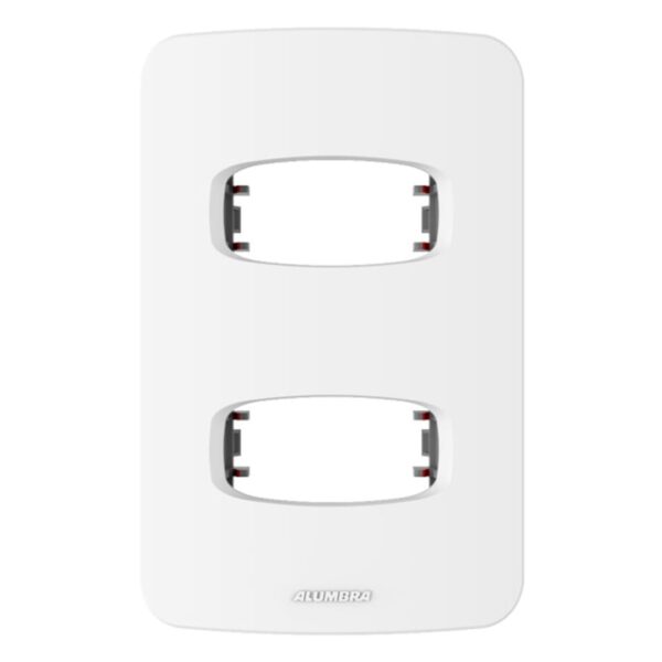 Placa 2 Postos Separados 4×2 com Suporte Gracia Alumbra