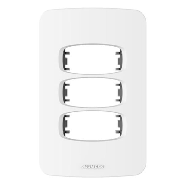 Placa 3 Postos 4×2 com Suporte Gracia Alumbra