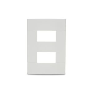 Placa 2 Postos 4×2 sem Suporte Lunare Schneider