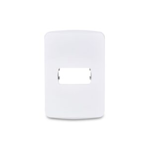 Placa 1 Posto 4×2 com Suporte Miluz Schneider