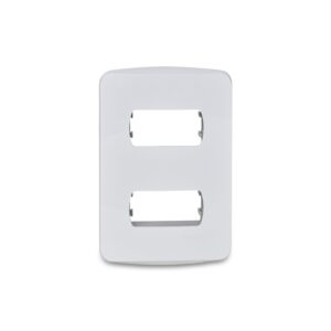 Placa 2 Postos 4×2 com Suporte Miluz Schneider