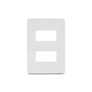 Placa 2 Postos 4×2 sem Suporte Orion Schneider