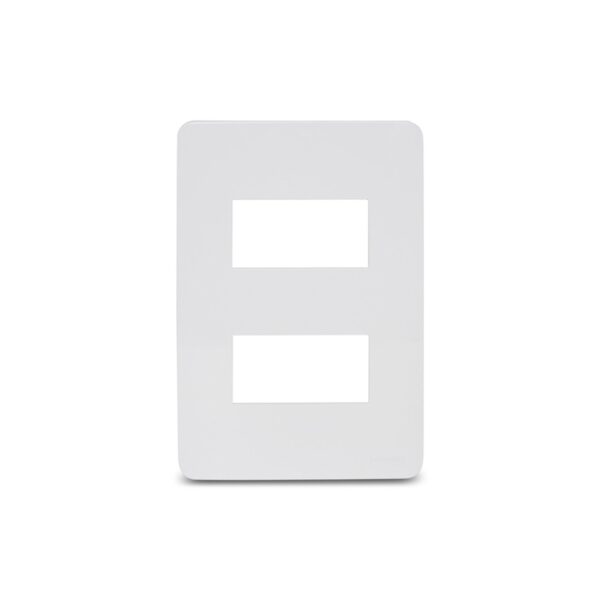 Placa 2 Postos 4×2 sem Suporte Orion Schneider