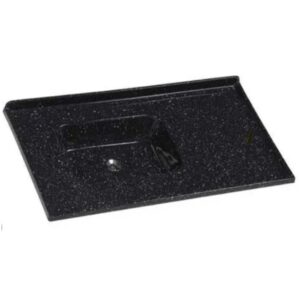 Pia Sintética Granitada Standard 100x53cm Cuba Deslocada AJ Rorato