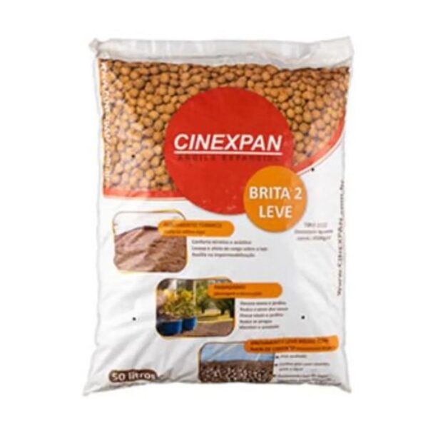 Argila Expandida 3222 50L Cinexpan