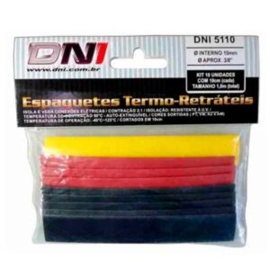 Espaguete Termo-Retrátil 10 peças DNI