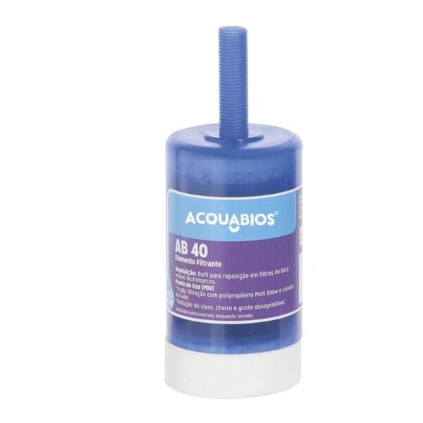 Refil para Torneira Filtro Universal Rosca Longa Acquabios