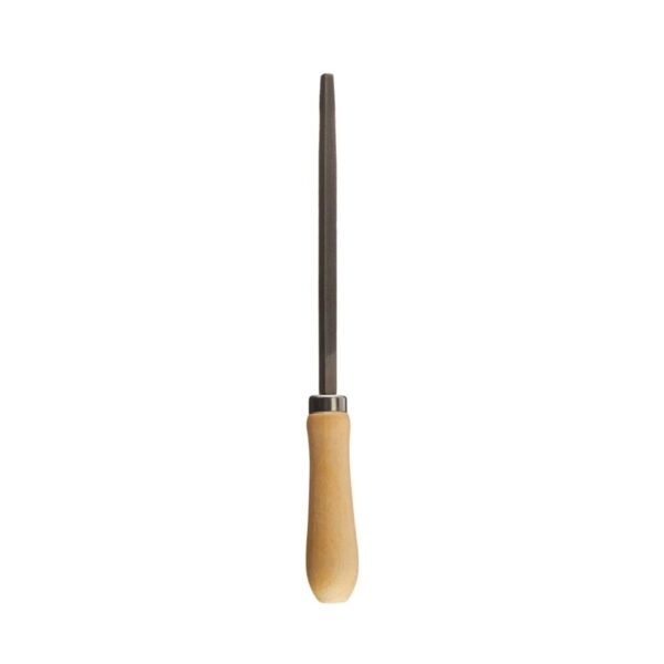 Lima Triangular 6″ com Cabo de Madeira 15cm MTX