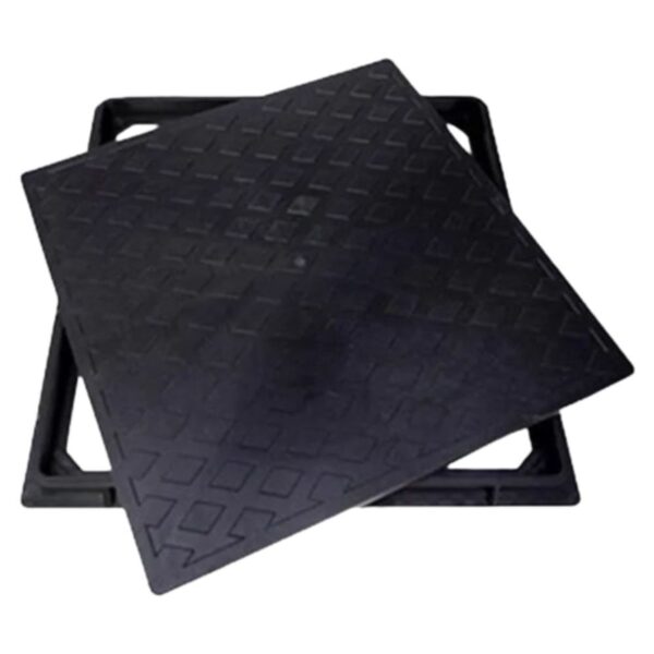 Tampão Polipropileno Preto 20x20cm Odem
