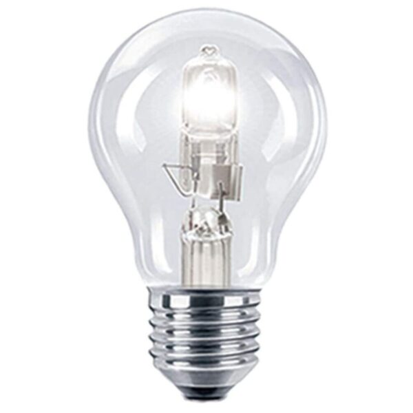 Lâmpada Halógena Bulbo A60 Luz Amarela E27 FoxLux