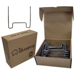Grampos para Caixaria Concreto 11,5cm Ecogrampos