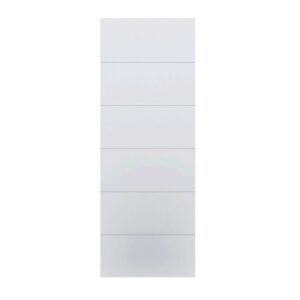 Folha de Porta Frisada MDP Bella Semissólida Branco UV Reck
