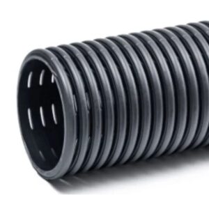 Tubo Dreno Corrugado 65mm Polietileno Preto 50m Cimflex