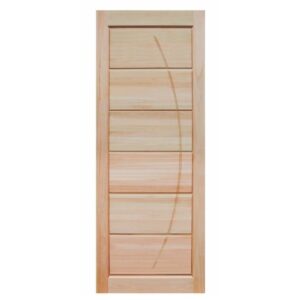 Folha de Porta Maciça Eucalipto com Friso C BB020 Reck