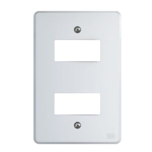 Placa 2 Postos 4×2 sem Suporte Equile Weg