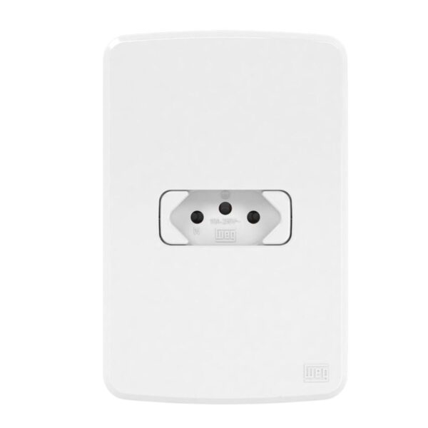 Conjunto Tomada 2P+T 10A 4×2 Composé Weg
