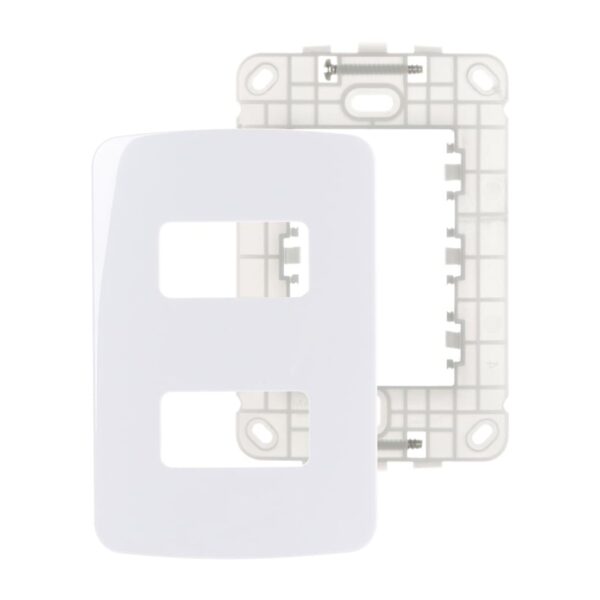 Placa 2 Postos 4×2 com Suporte B3 Margirius