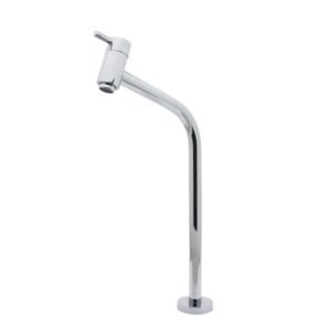 Torneira para Banheiro Mesa 1/4V Bica Alta Cromado 3496 C61 DN15