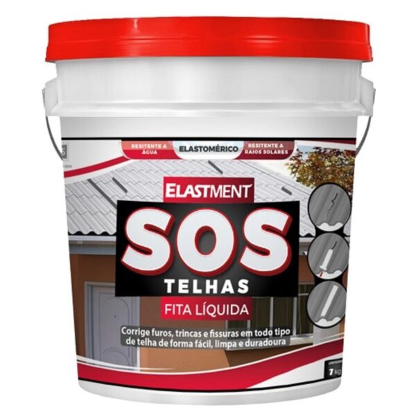 Fita Líquida Multiuso SOS Telhas 1Kg Drylevis