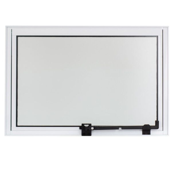 Janela Maxim-ar Vidro Boreal sem Grade Alumínio Branco Standard Proex