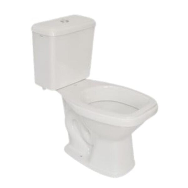 Kit Vaso Sanitário com Caixa Acoplada Prímula 3/6L Branco Fiori