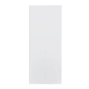 Porta Camarão Colmeia Lisa Primer Branco com Ferragens 210x60cm Vert