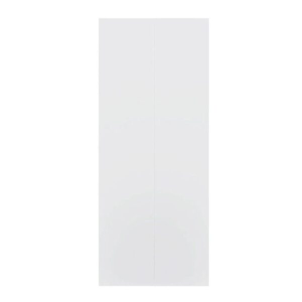 Porta Camarão Colmeia Lisa Primer Branco com Ferragens 210x60cm Vert