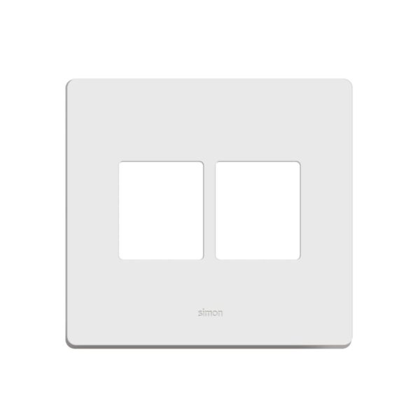 Placa 4 Postos 4×4 com Suporte Simon 20