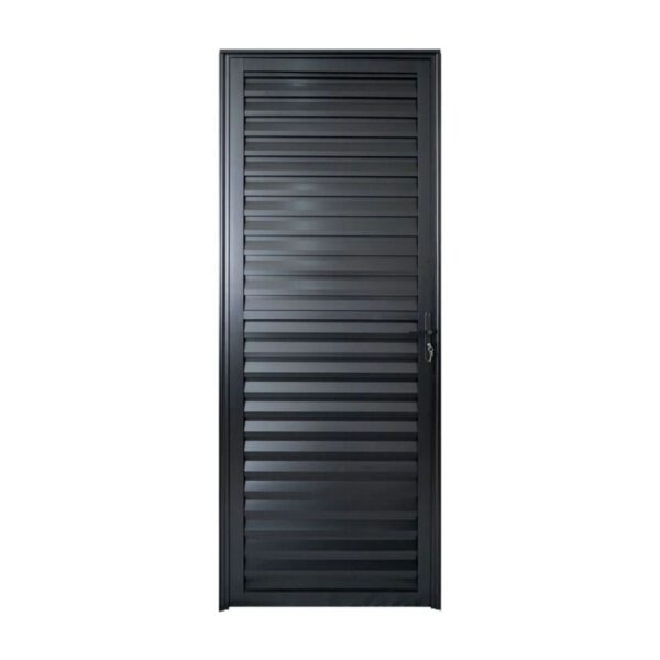 Porta Palheta Alumínio Preto 210x70cm Lux