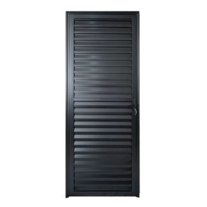 Porta Palheta Alumínio Preto 210x80cm Lux