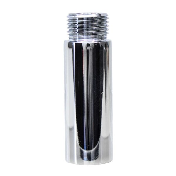 Prolongador Longo Macho Fêmea Roscável Latão Cromado 60mm 1/2″ Furkin