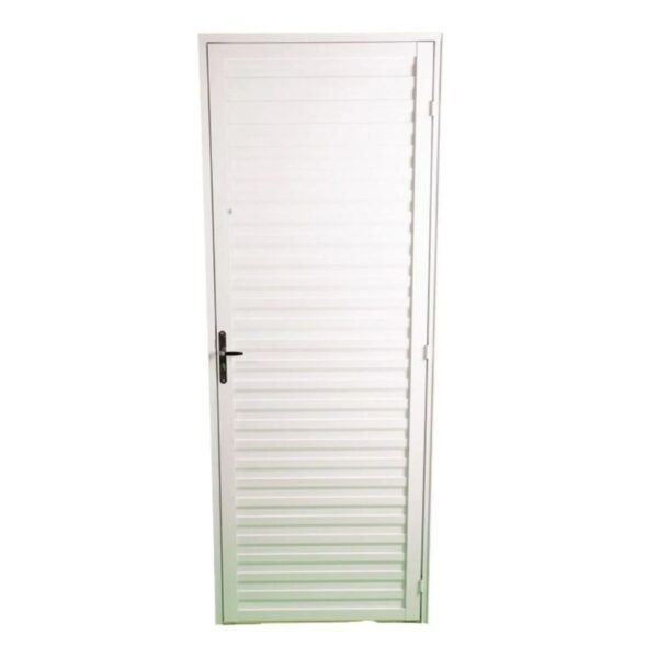 Porta Palheta Alumínio Branco 210x80cm Quality