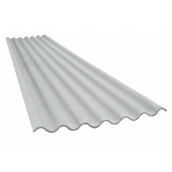 Telha Ondulada de Fibrocimento Cinza 5mm 2,44×1,1m Casalit