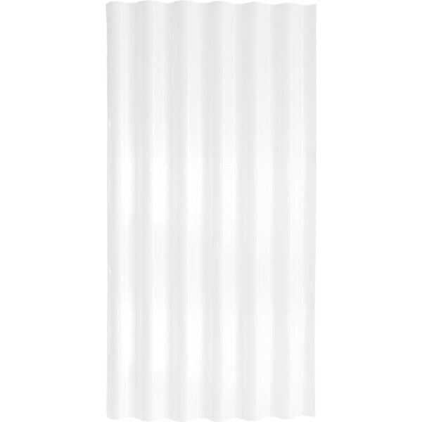 Telha Polipropileno Onda Alta Translúcida 1,1mm Lux Telhas